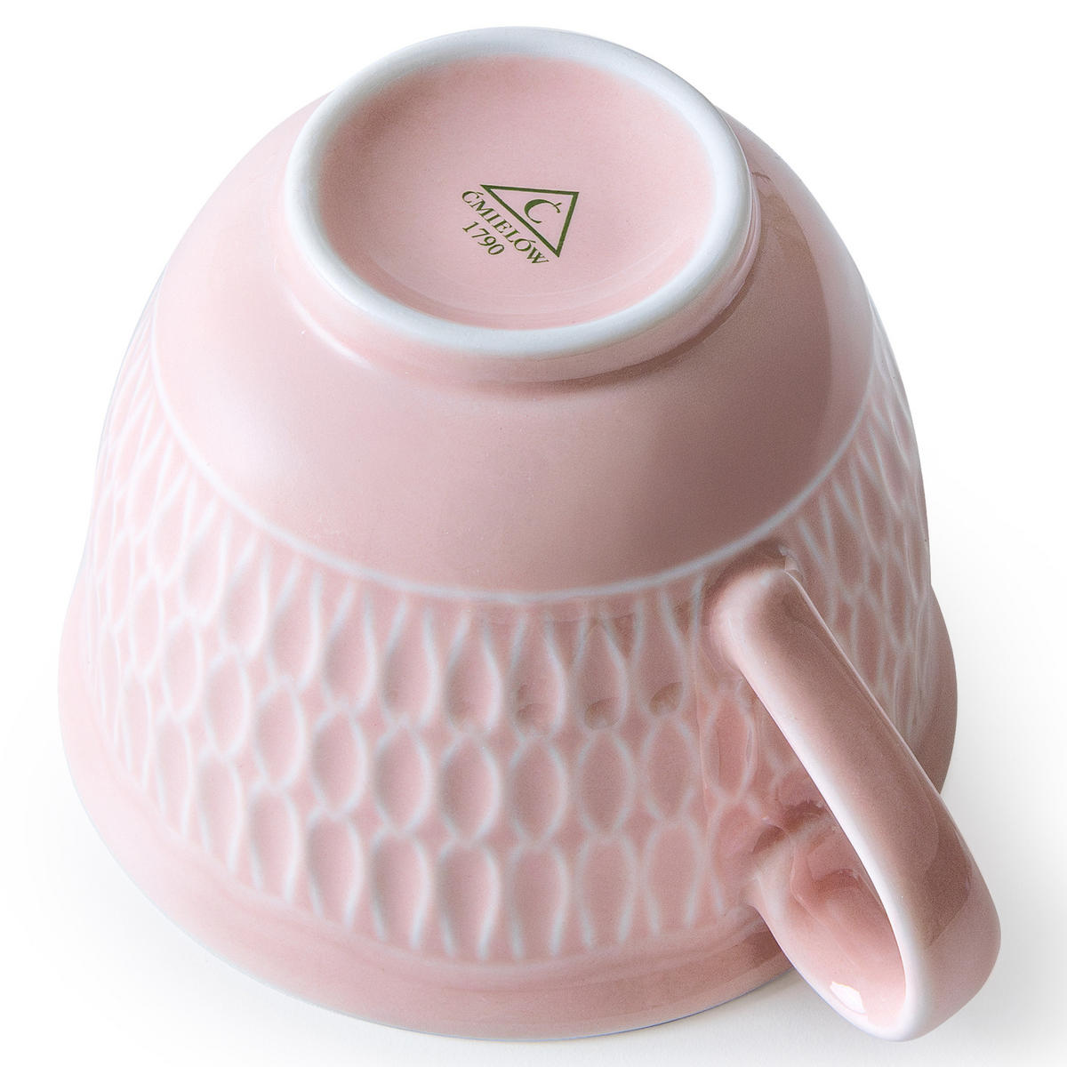 KAFFESERVICE CMIELOW SOFIA Kaffetassen-Set - Rosa, Keramik (15.7/7.5/15.7cm) - KONSIMO®