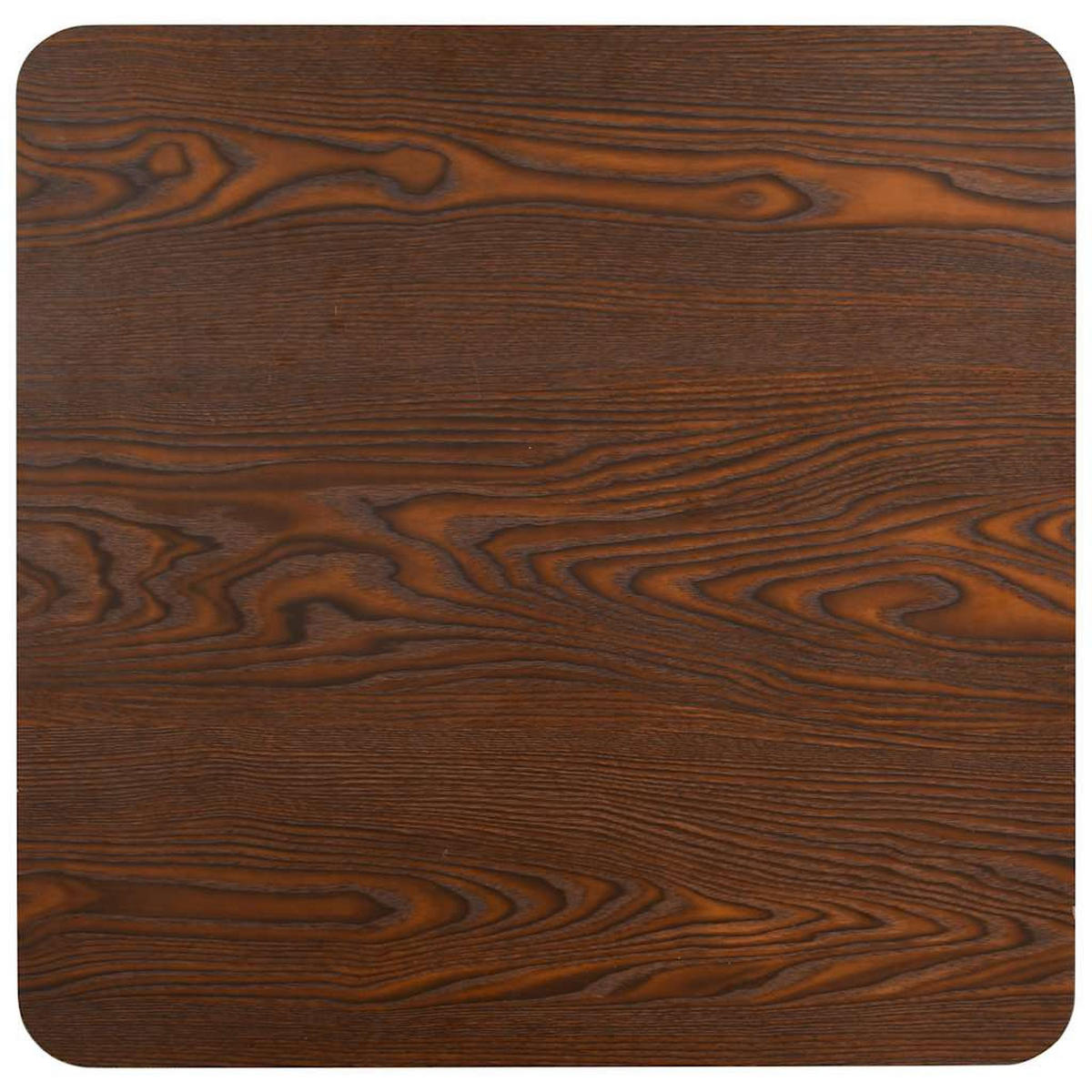 BISTROTISCH Dunkelbraun 80/80 Cm Mdf - Dunkelbraun, Holzwerkstoff (80/80/75cm) - vidaXL