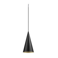PENDELLEUCHTE MAGICO 20 Schwarz-matt - Goldfarben/Schwarz, Metall (10.5/10.5/43cm) - SLV
