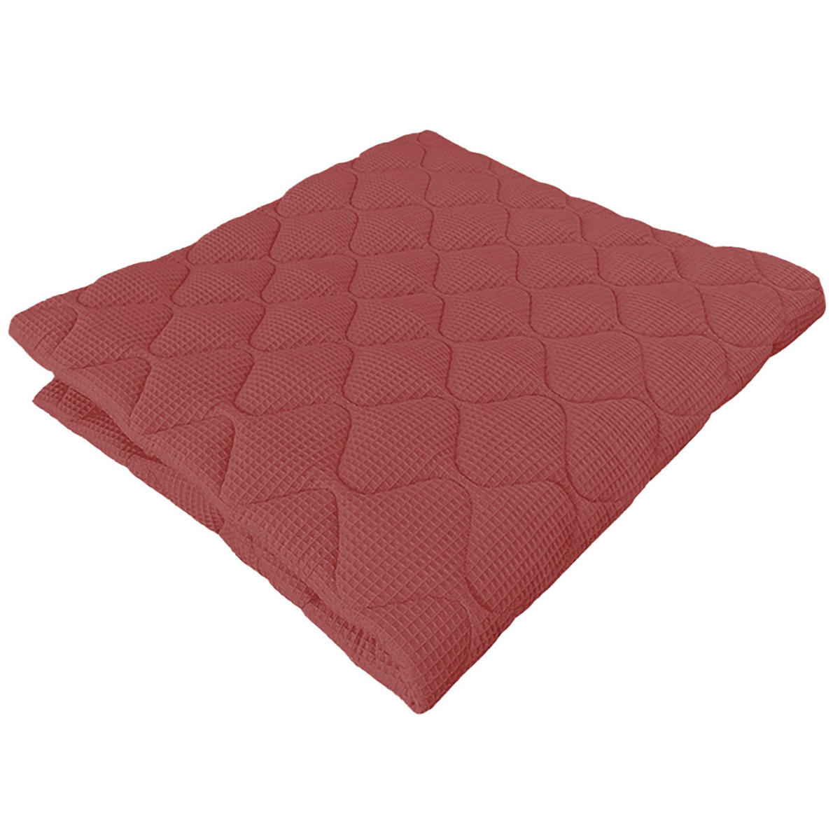KRABBELDECKE 120x120cm Rost-Rot - Rot, Textil (120/120cm) - Sanosoft