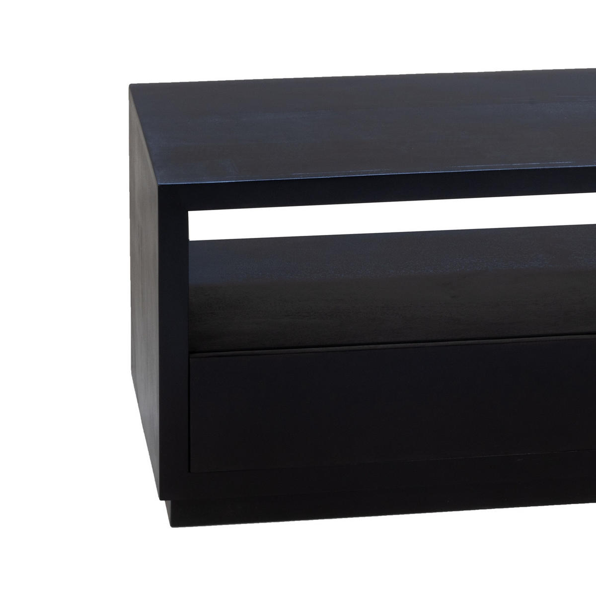 TV-SCHRANK 150cm, schwarz - Schwarz, Holz (150/50/40cm) - Giga Meubel