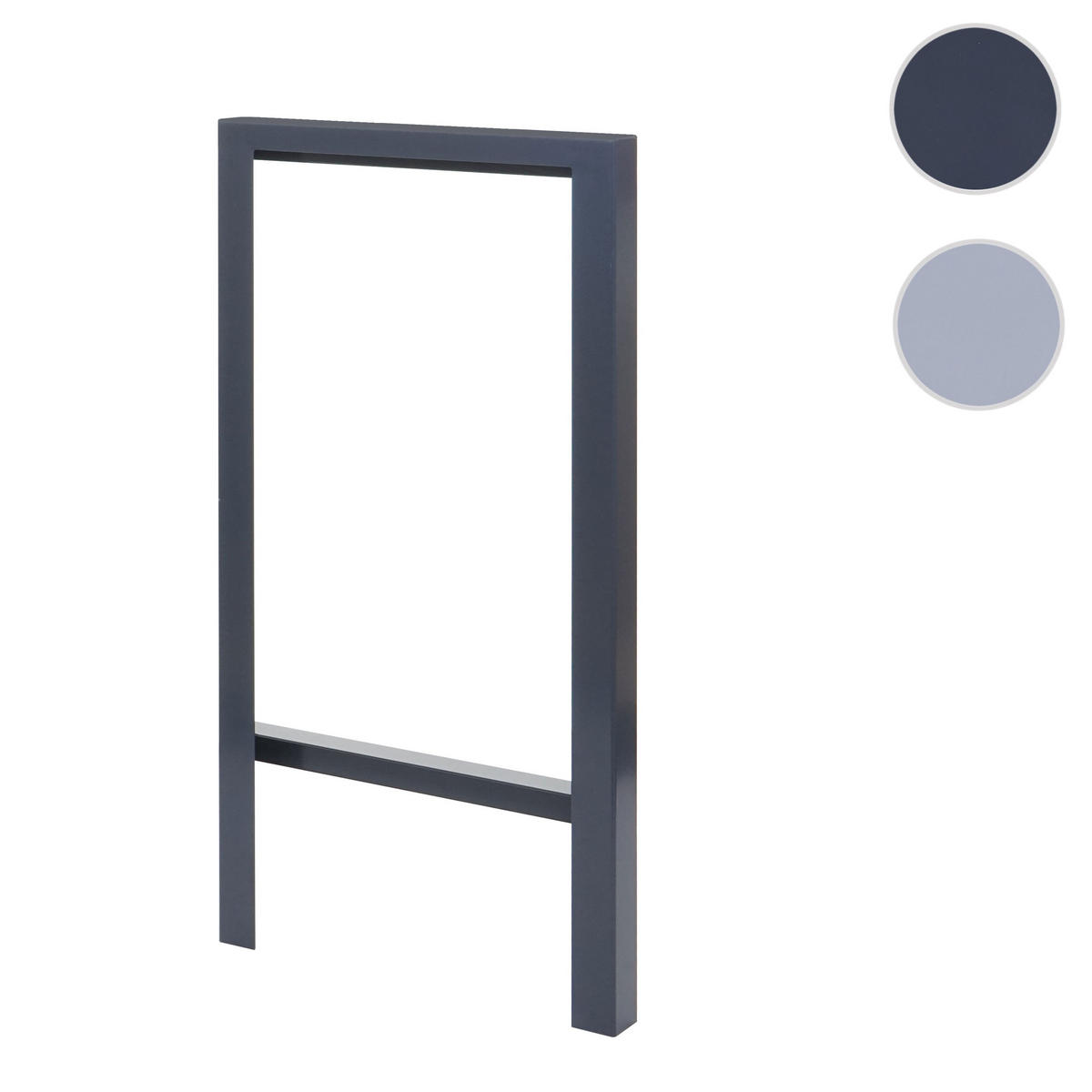 FAHRRADSTÄNDER 115x60x6cm Grau - Grau, Metall (60/115/6cm) - PROREGAL
