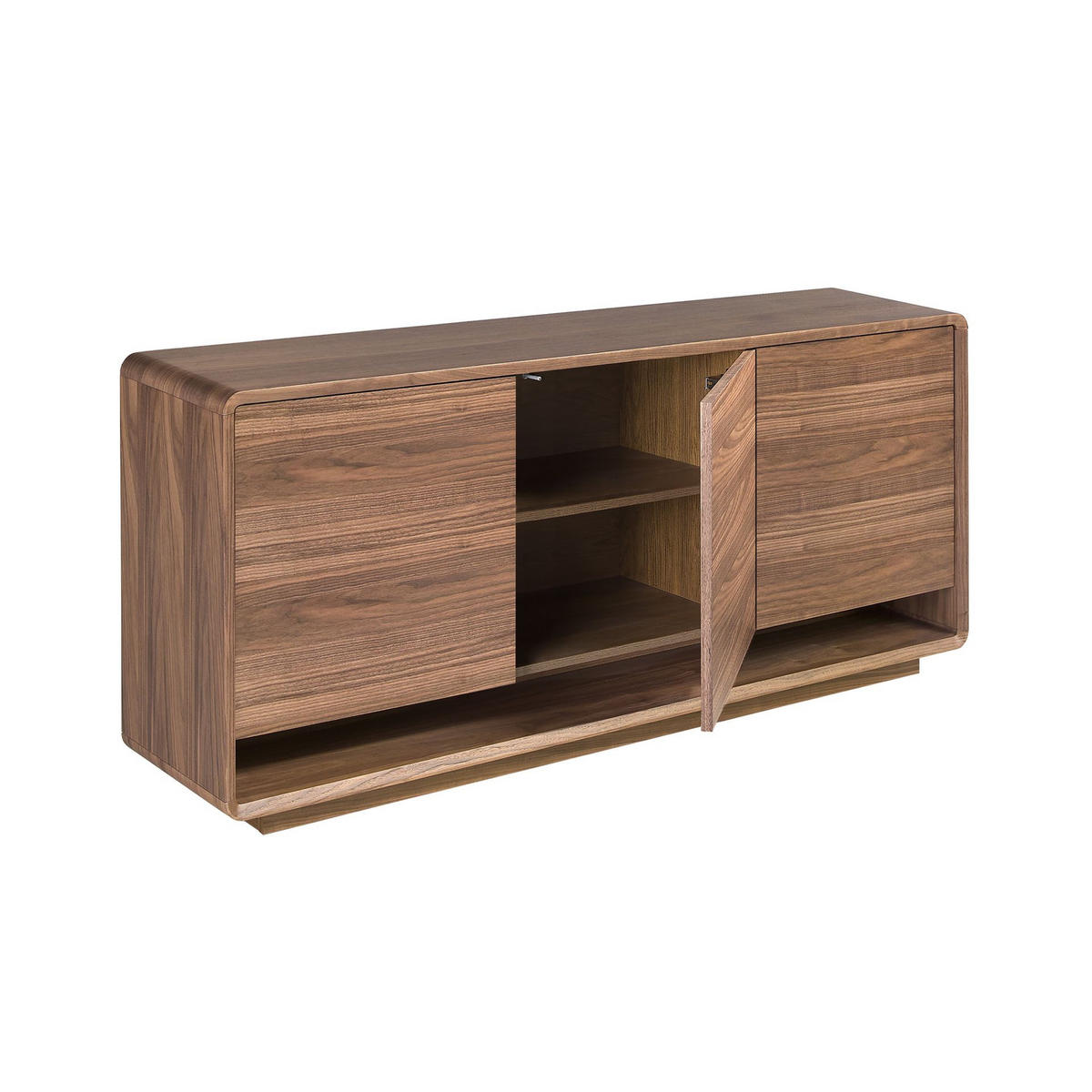 SIDEBOARD Anrichte Nussbaum 180/40/78 cm - Walnussfarben, Holz/Holzwerkstoff (180/78/40cm) - ANGEL CERDA