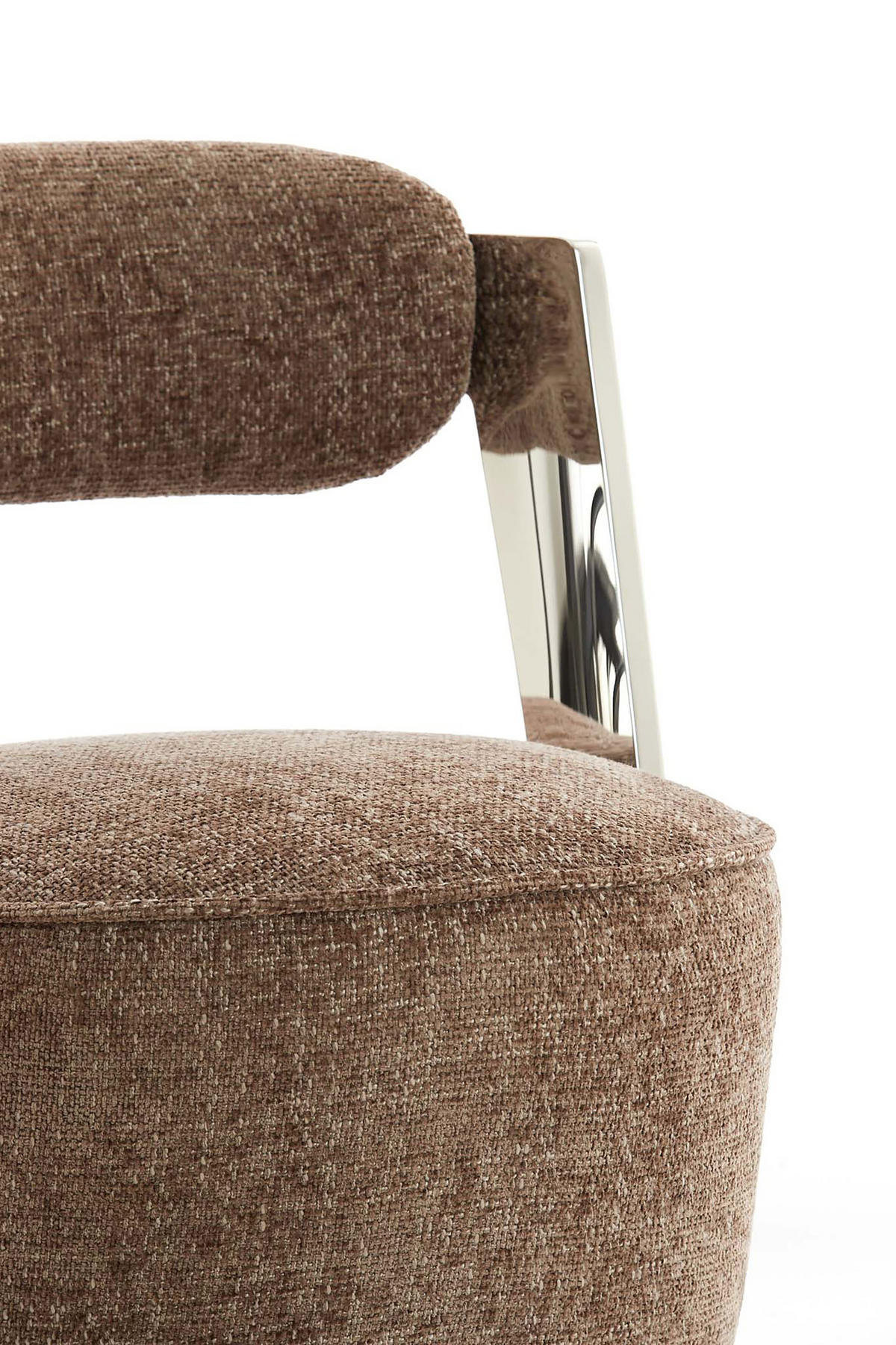 SESSEL Kemena Grau 68/65/77 cm - Grau, Textil (68/77/65cm) - Light & Living