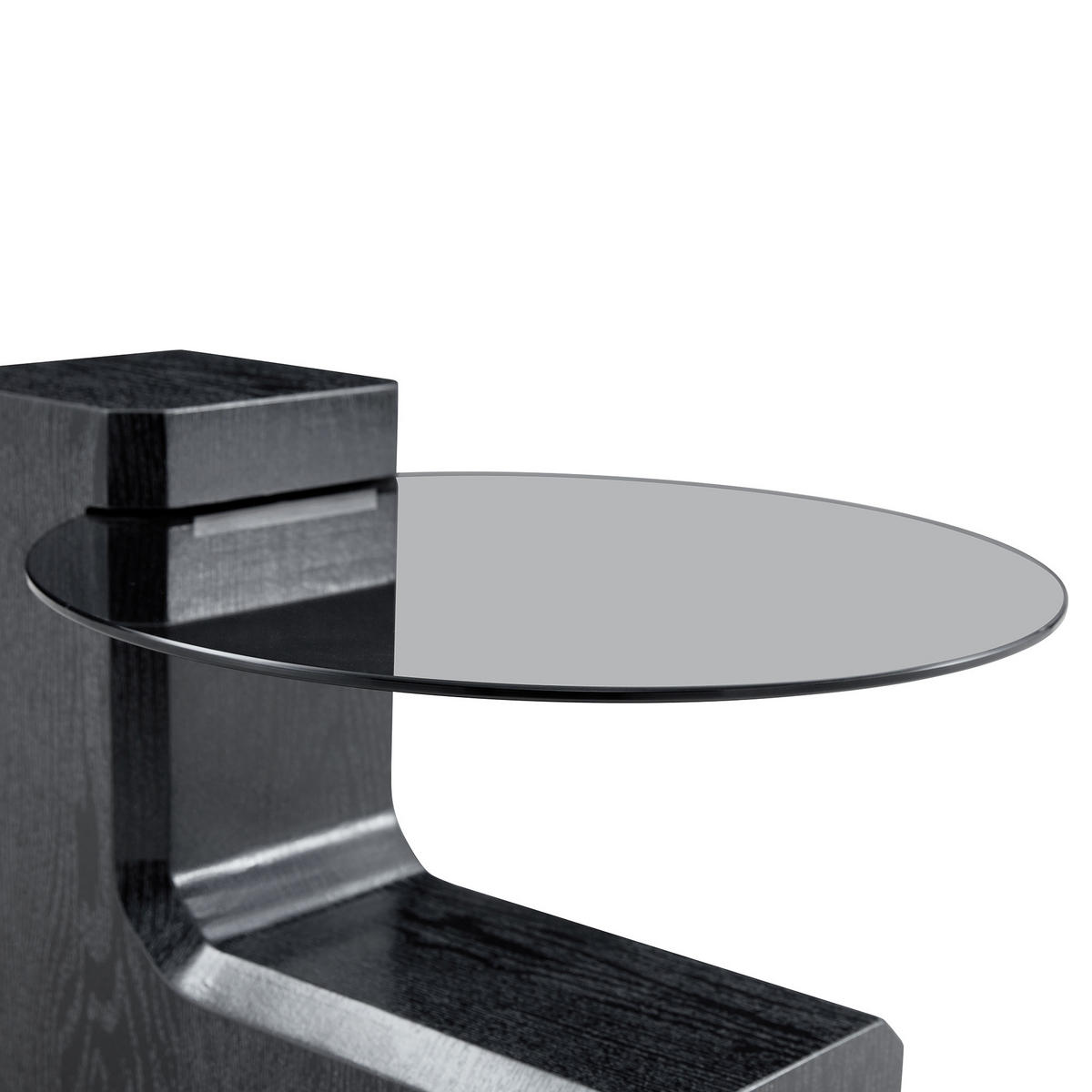 COUCHTISCH-SET Grau und Schwarz 2er-Set - Schwarz, Holzwerkstoff (61/61/30cm) - PANGIVO