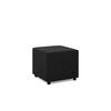 SITZPOUF 50 X 50 NEO, Schwarz - Schwarz, Textil (51/40/51cm)