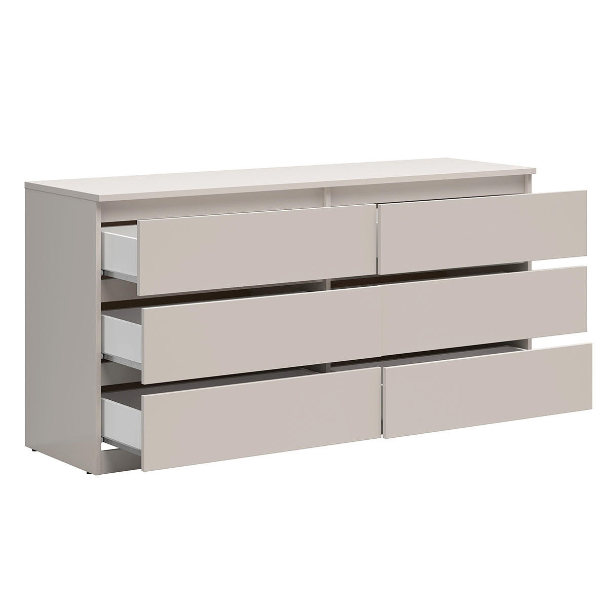 KOMMODE Edwin Kaschmir - Beige, Holzwerkstoff (150/75.5/45cm) - Petits-meubles