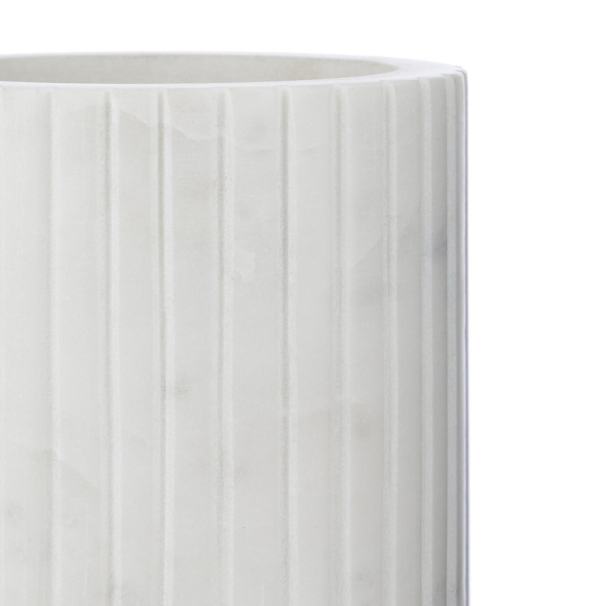 FLASCHENKÜHLER Marble - Weiß, Stein (13/13cm) - Butlers