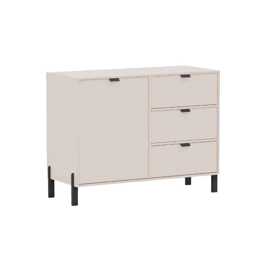 Masseno Kommode Beige 109x85x45 cm