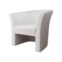 SESSEL Niko - Schwarz/Weiß, Holzwerkstoff/Kunststoff (71/76/65cm) - MIRJAN24