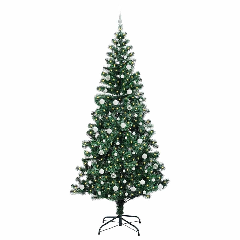 vidaXL Weihnachtsbaum Grün 240 cm