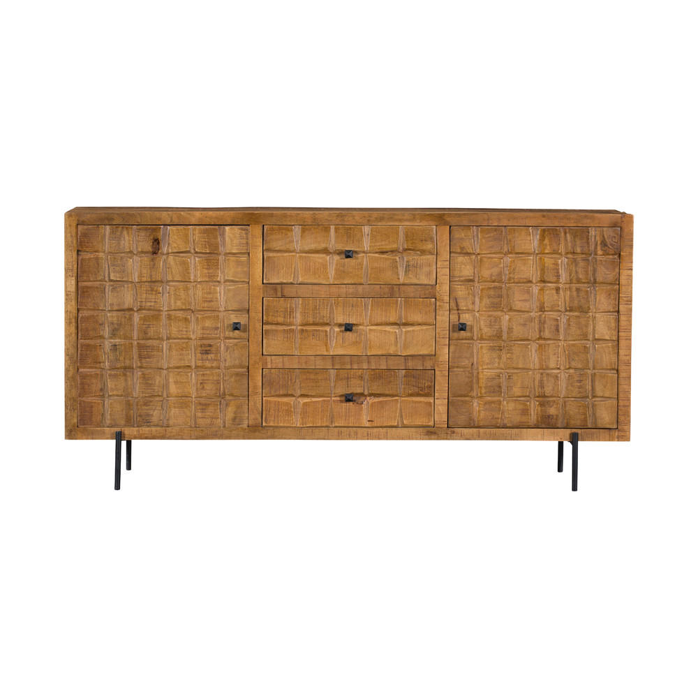 SIDEBOARD Brandy Braun 40/160/90 cm - Braun, Holz (160/90/40cm) - Starfurn