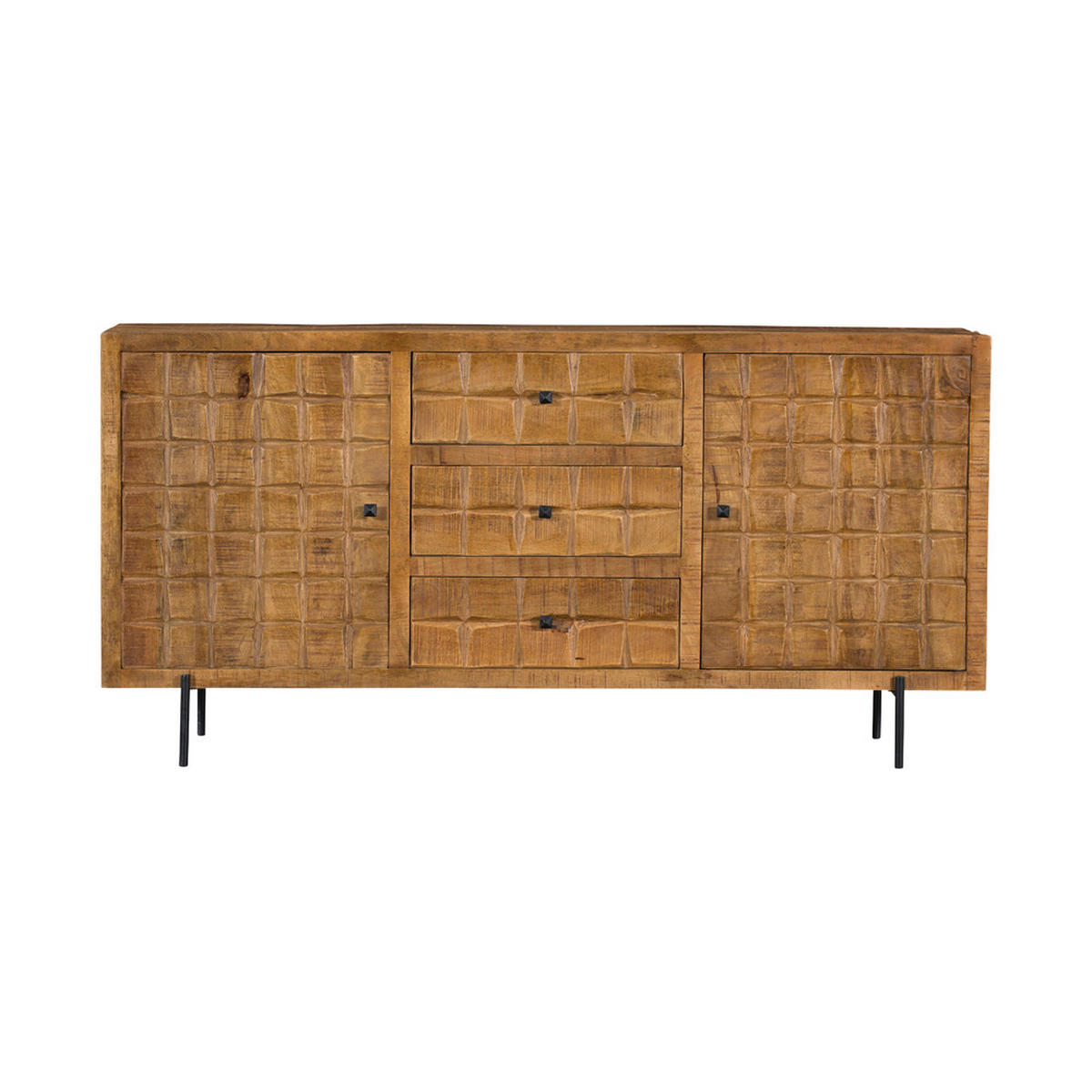 SIDEBOARD Brandy Braun 40/160/90 cm - Braun, Holz (160/90/40cm) - Starfurn