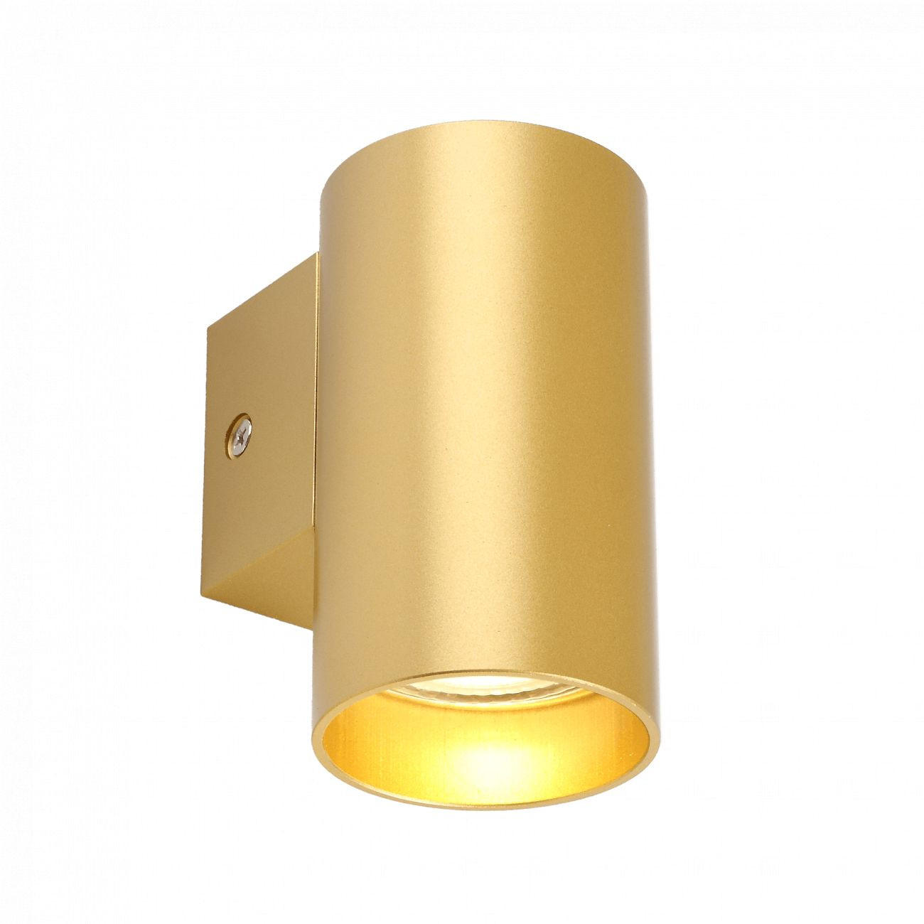 WANDLEUCHTE Liv, Gold / Messing, 10cm - Goldfarben, Metall (5/5.7/10cm) - KOSILUM
