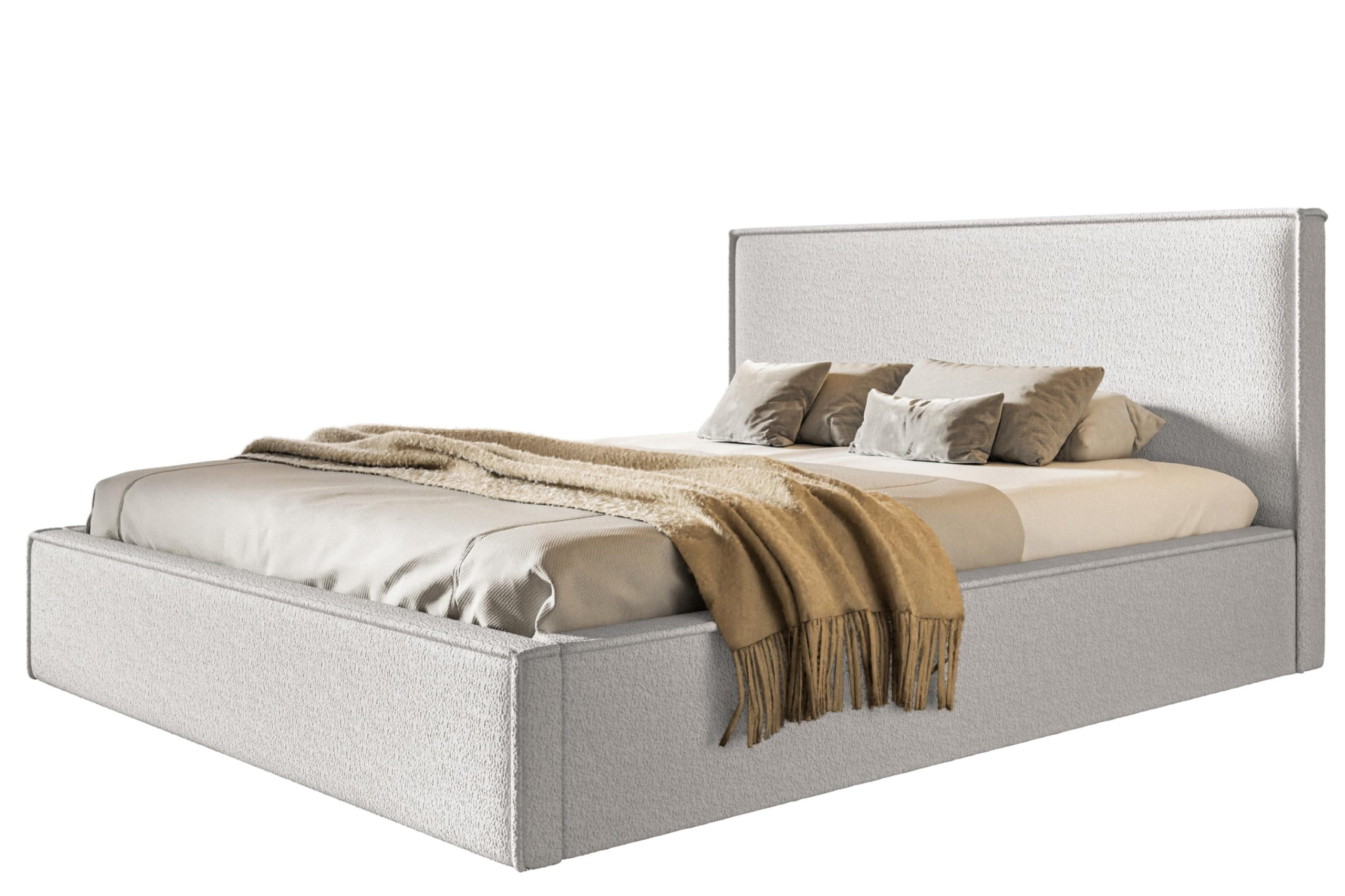 Alpi-Möbel Bett Weiß 90x200 cm