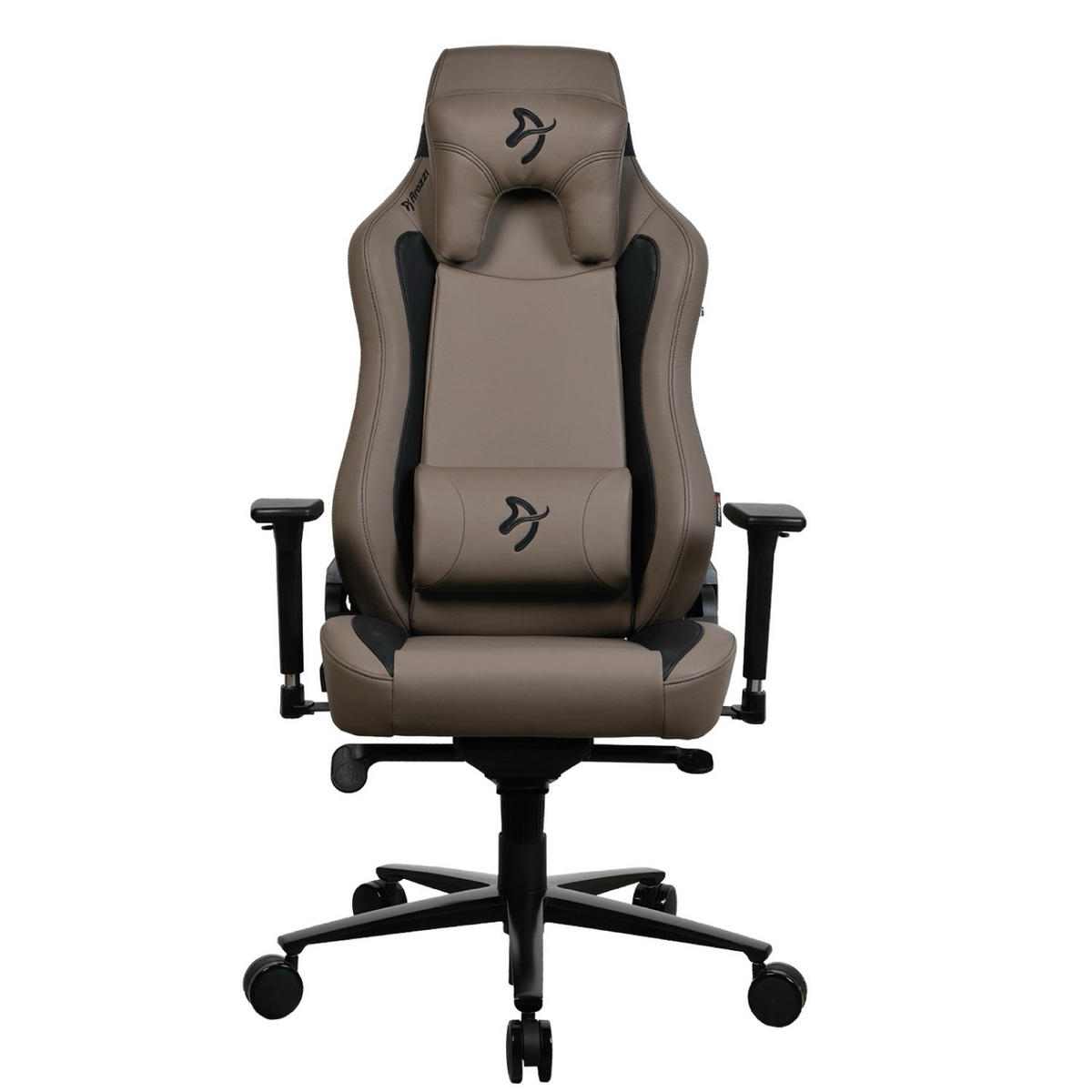 GAMINGSTUHL Vernazza SoftPU™ Braun - Schwarz/Braun, Kunststoff/Metall (68/135/50cm) - Arozzi