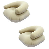 LUFTSOFA，AUFBLASBARES SOFA, 73/73/52cm Mokka - Mokka, Kunststoff (73/52/73cm)