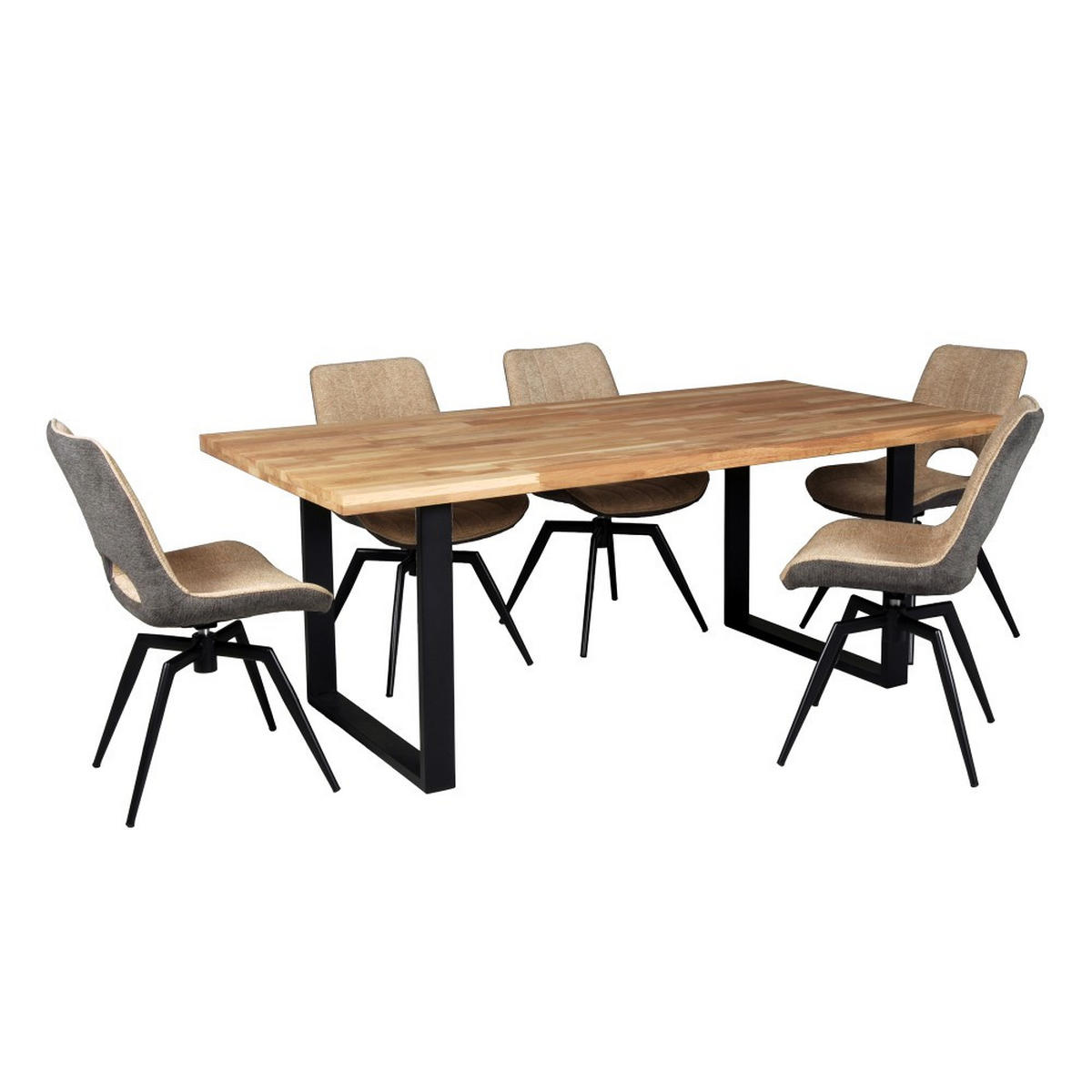 ESSTISCH ARDECHE 200x100cm / Eiche geölt - Eichefarben, Holz (200/100/76cm) - Weber Industries