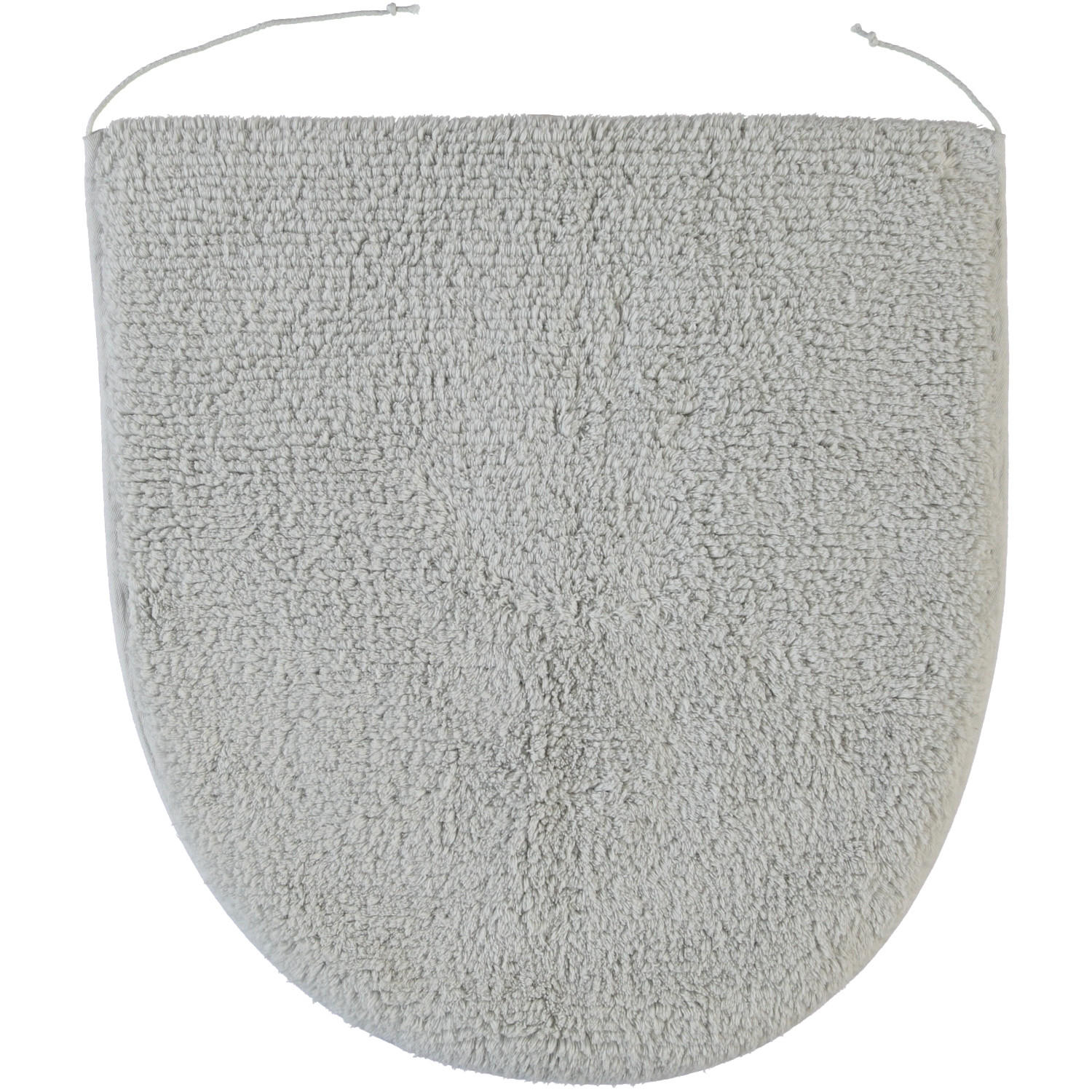 Rhomtuft Wc-Deckelbezug Grau 45x50 cm