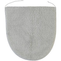 WC-DECKELBEZUG PRESTIGE PERLGRAU - 11 - Grau, Textil (45/50cm) - Rhomtuft