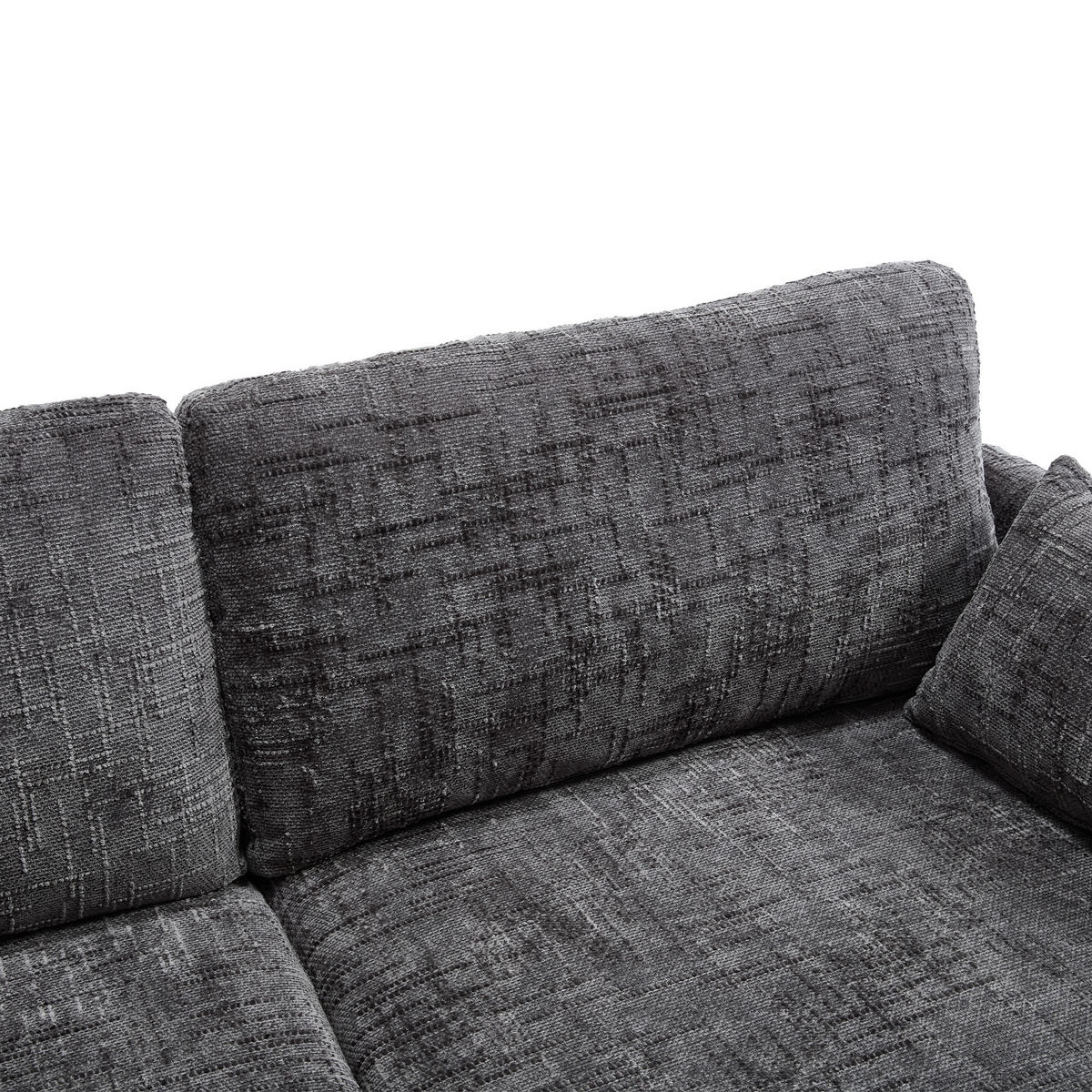 SOFA 2-Sitzer 175/83/78 cm Grau - Grau, Textil (83/78/175cm)