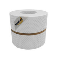 SICHTSCHUTZSTREIFEN PP Premium Gelocht 15 Prozent Streifen Weiß 26m - Weiß, Kunststoff (2600/19cm) - ZAUN|ZU