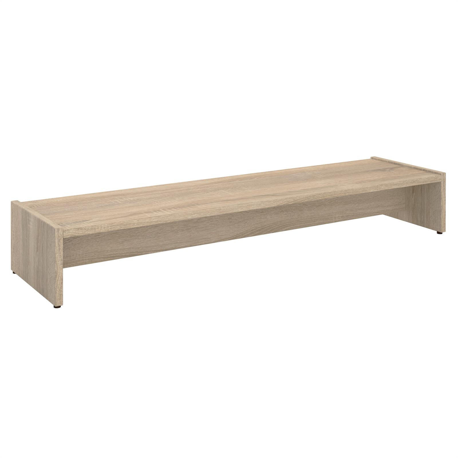 CARO-Möbel Monitorständer Sonoma Eiche 100x15x27 cm