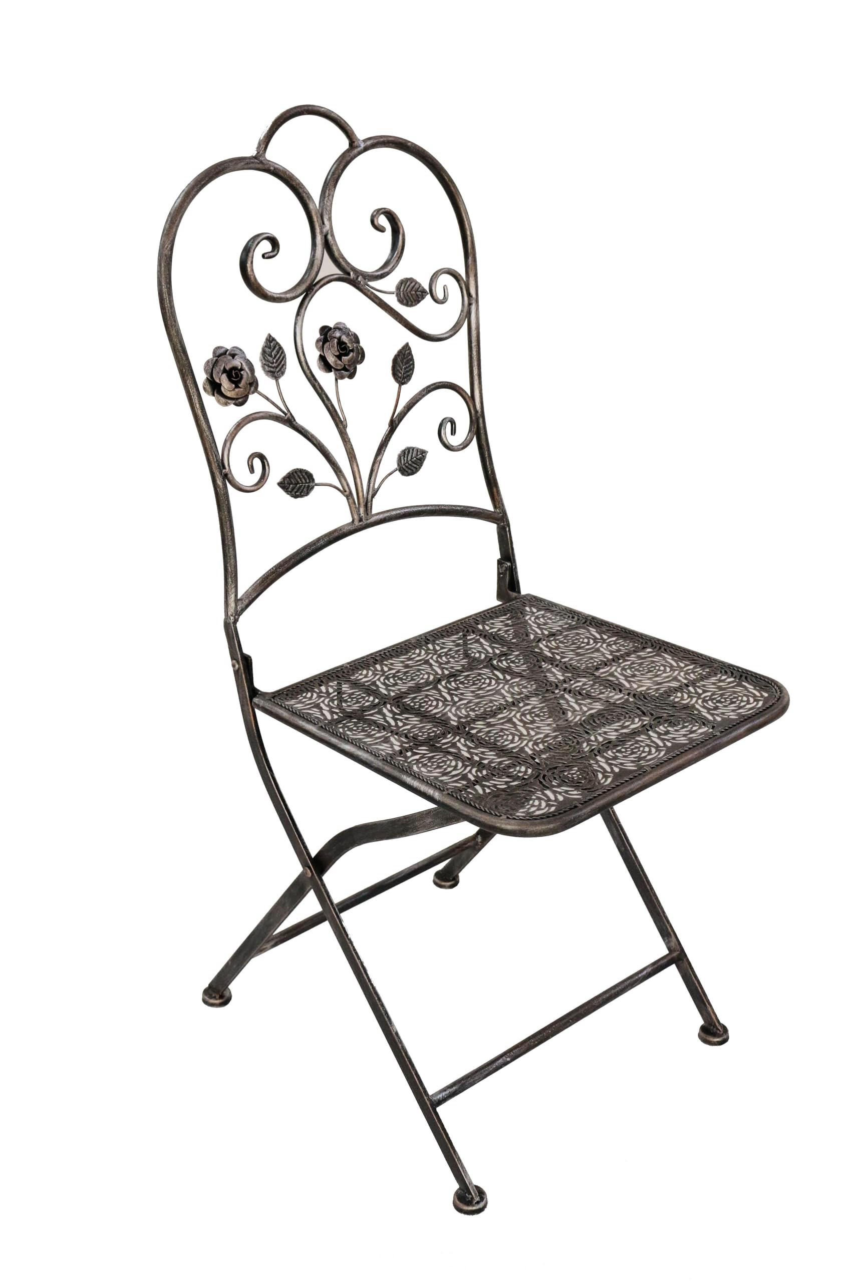 Deluke Gartenstuhl Bronze 38x94x40 cm