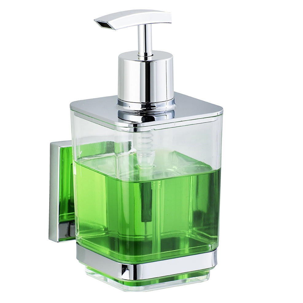 Wenko Seifenspender Transparent 10x16x7.5 cm