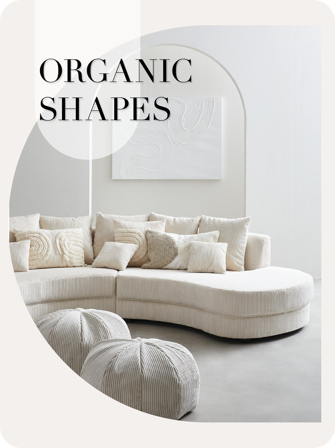 Organische Möbel für zeitlose Eleganz – Entdecken Sie natürliche Schönheit  