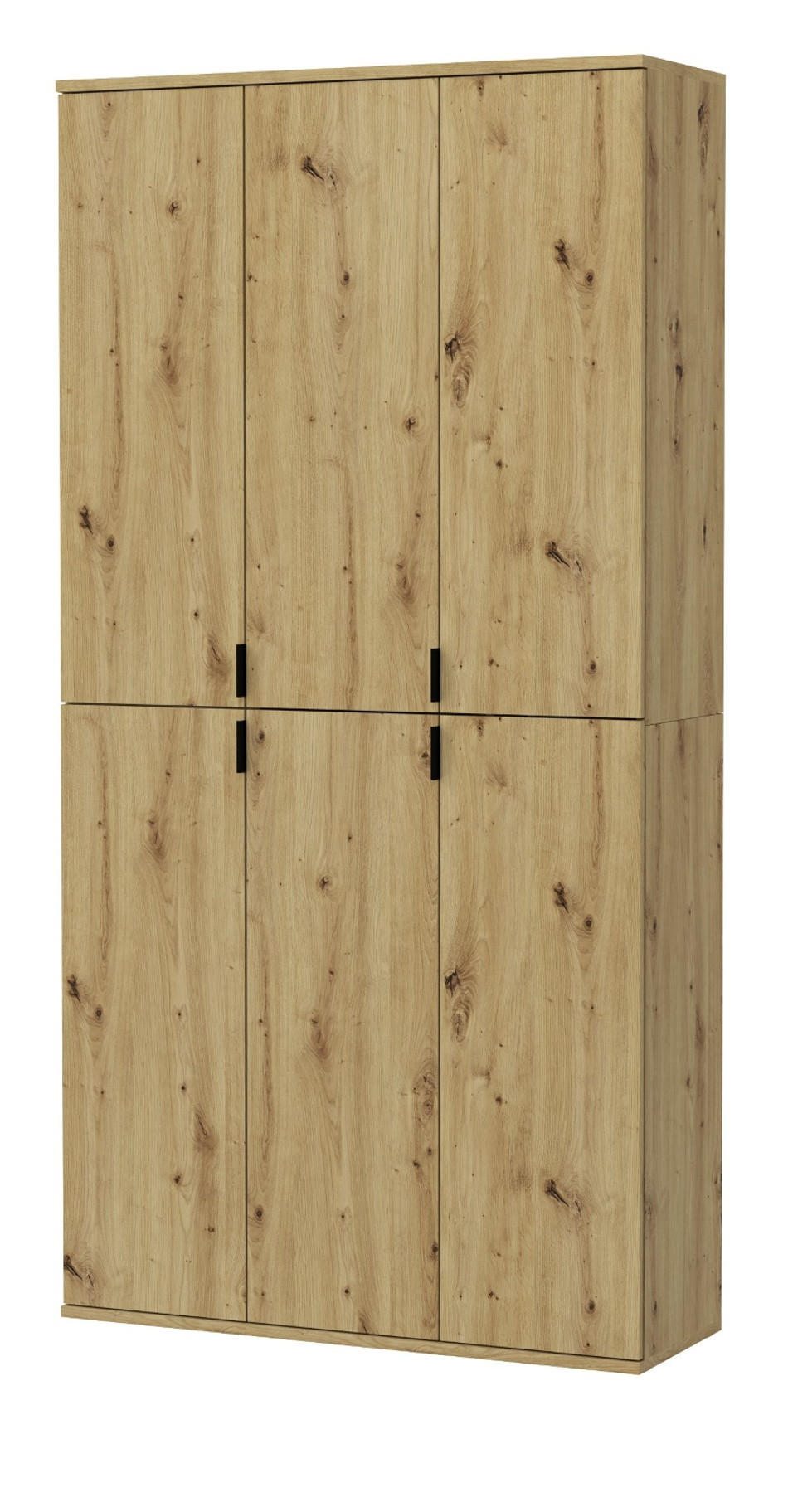 Inn.Furn Garderobenschrank Eiche Artisan 91x193x34 cm