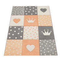 KINDERTEPPICH 80/150 cm Cosmo 339 - Orange, Textil (80/150cm) - Paco Home