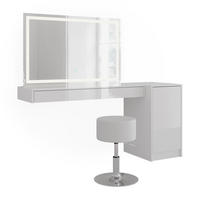 TOALETNÍ STOLEK Sherry Bílá - bílá, kompozitní dřevo (120/12/40.1cm) - Vicco