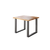 ESSTISCH JULIUS U - Wildeiche/Eichefarben, Holz (80/80/77cm) - SAM