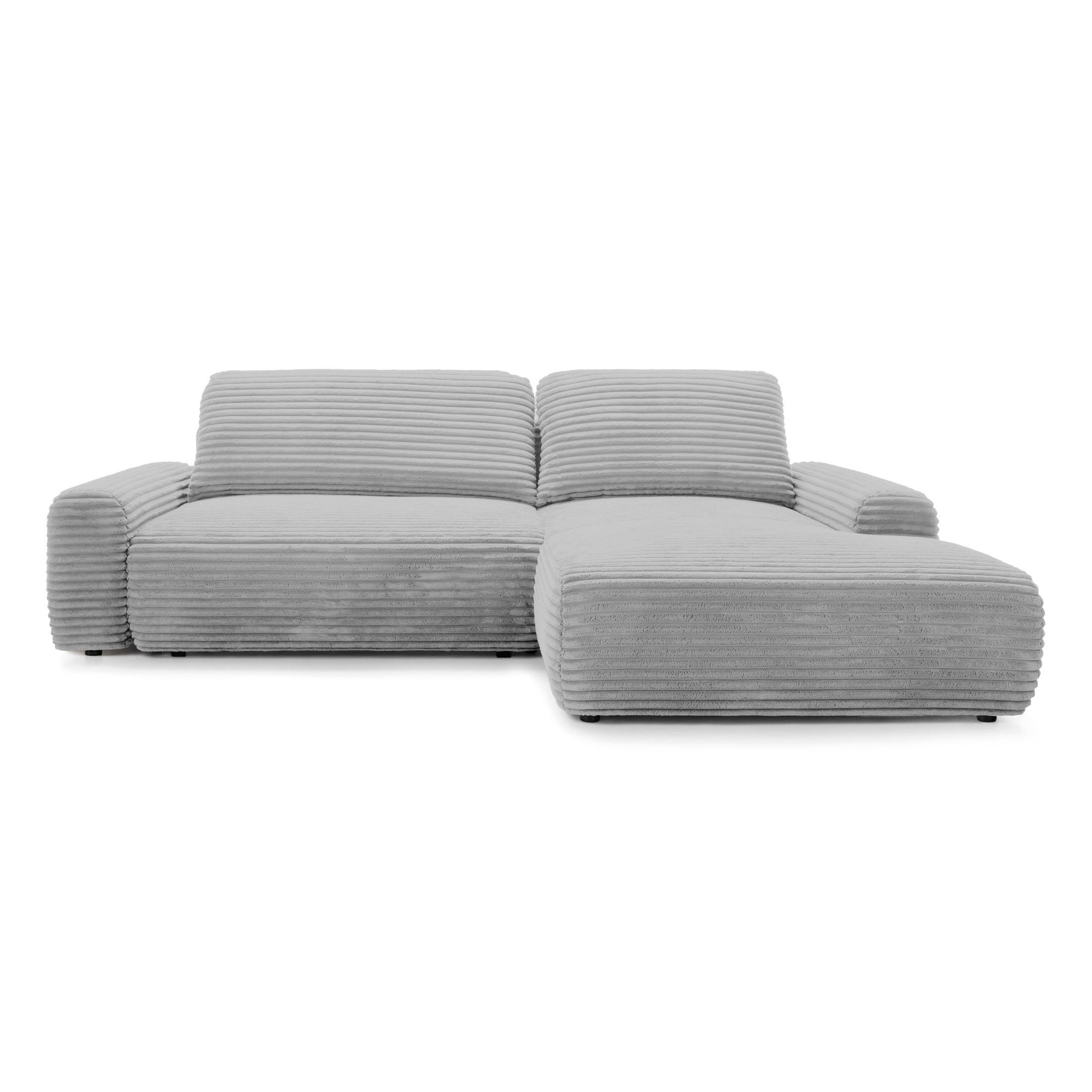 ECKSOFA Dori Multicolor - Multicolor, Textil (225/155cm)