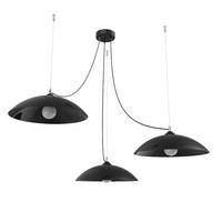 HÄNGELEUCHTE Dream X3 - Schwarz Hochglanz, Metall (40/40/9cm) - Lumicom