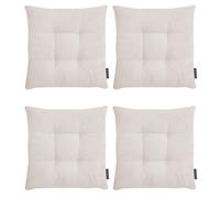 STUHLKISSEN 4er Set Inga - Naturfarben, Textil (35/35/5cm) - Magma Heimtexx