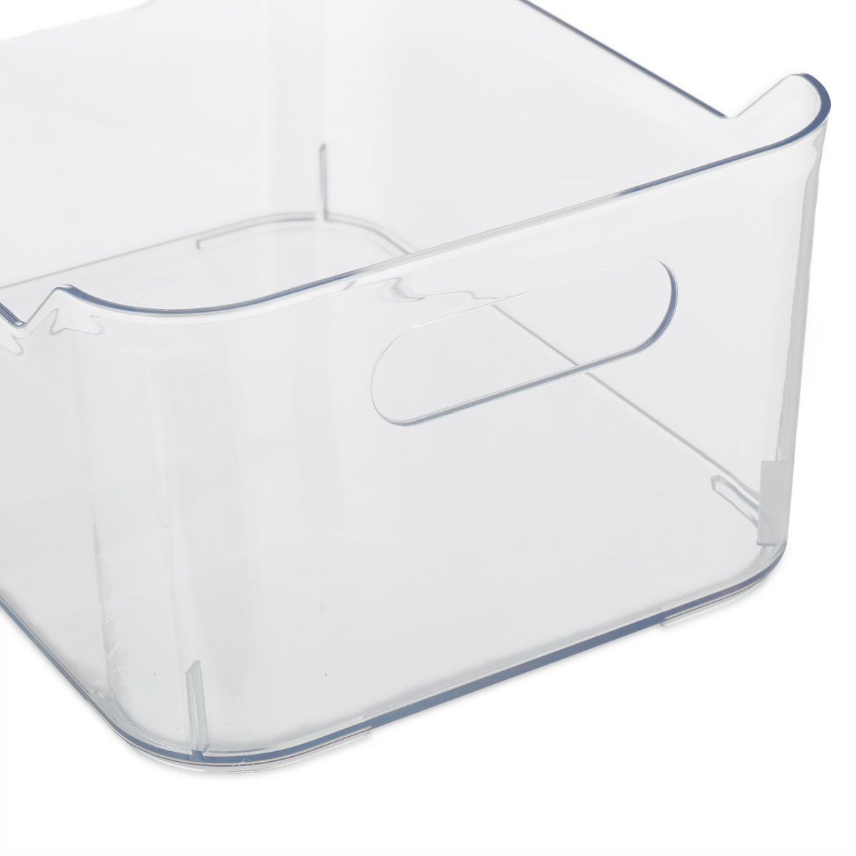 KÜHLSCHRANK-ORGANIZER - Transparent, Kunststoff (25/10.5/18cm) - Relaxdays