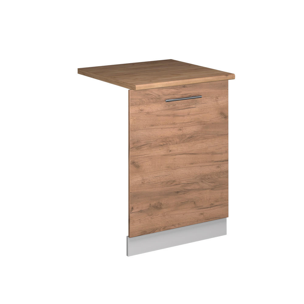 GESCHIRRSPÜLBLENDE Fame-Line Goldkraft Eiche 60 cm , AP Eiche - Honigeiche/Eiche Wotan, Holzwerkstoff (60/81.8/1.6cm) - Vicco