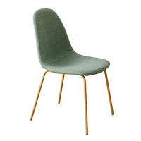 STUHL Trive Minze 46 cm x 84 cm - Mintgrün, Textil (46/84/55cm) - Kenay Home