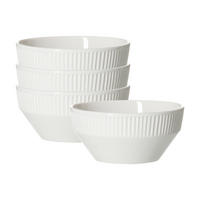 MÜSLISCHALEN Kelly weiß ø 15,5 cm 4er Set - Weiß, Keramik (15.5cm) - Ritzenhoff Breker