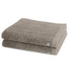 DUSCHTUCH Sinfonie 2er-Set - Taupe, Textil (50/100cm) - Ross
