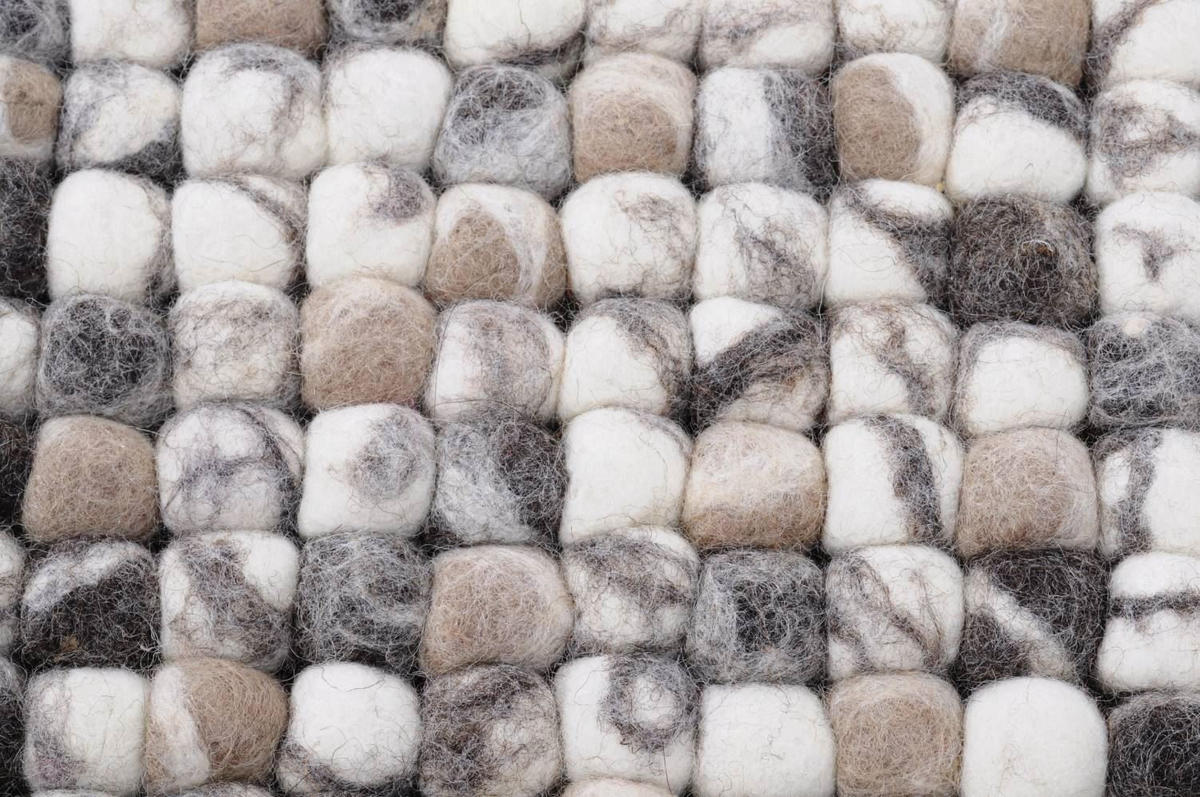 FILZTEPPICH Felty 170x240 cm - Naturfarben, Textil (170/240cm) - THEKO