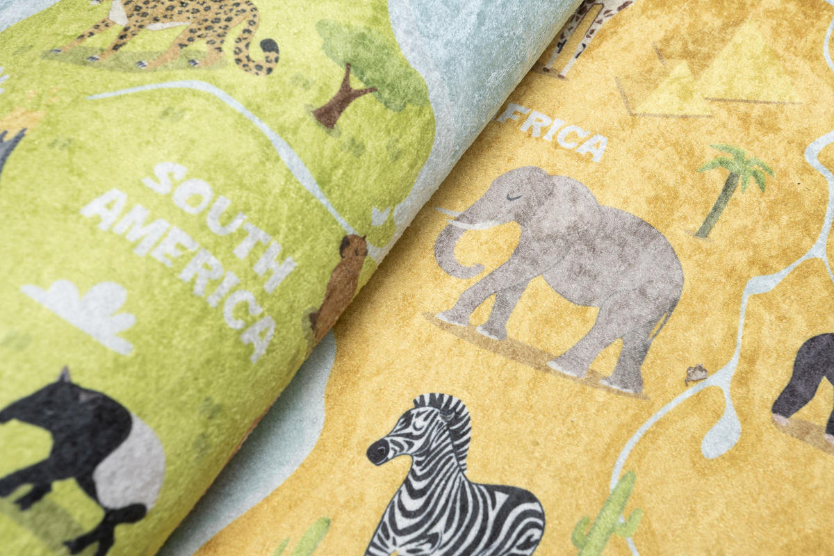 TEPPICH EMMA Blau 160/230 cm - Blau, Kunststoff (160/230cm) - Tapiso