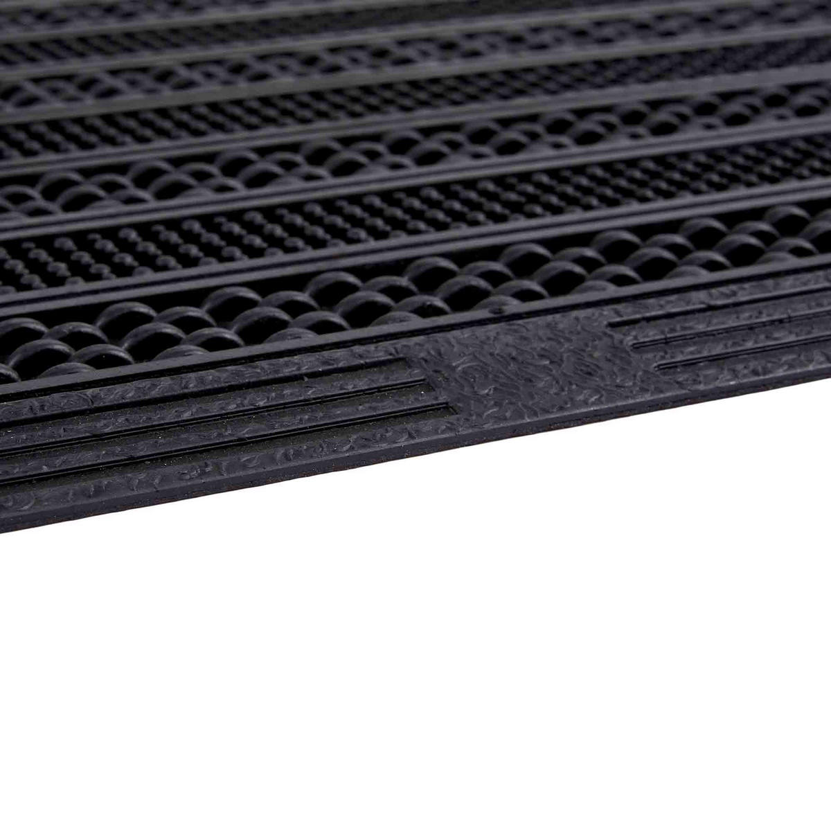 SCHMUTZFANGMATTE INDOOR UND OUTDOOR RUBIC - Schwarz, Textil (40/60cm) - Astra
