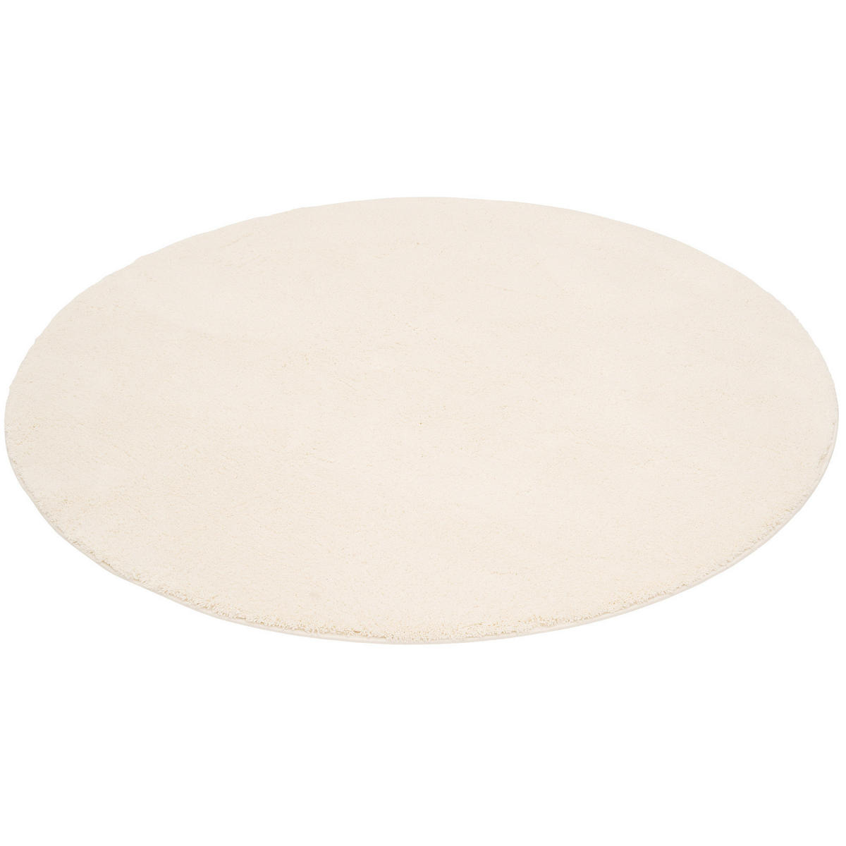 SUPER SOFT KINDER HOCHFLOR TEPPICH SILKY KIDS RUND - Creme, Textil (200/200cm) - Pergamon