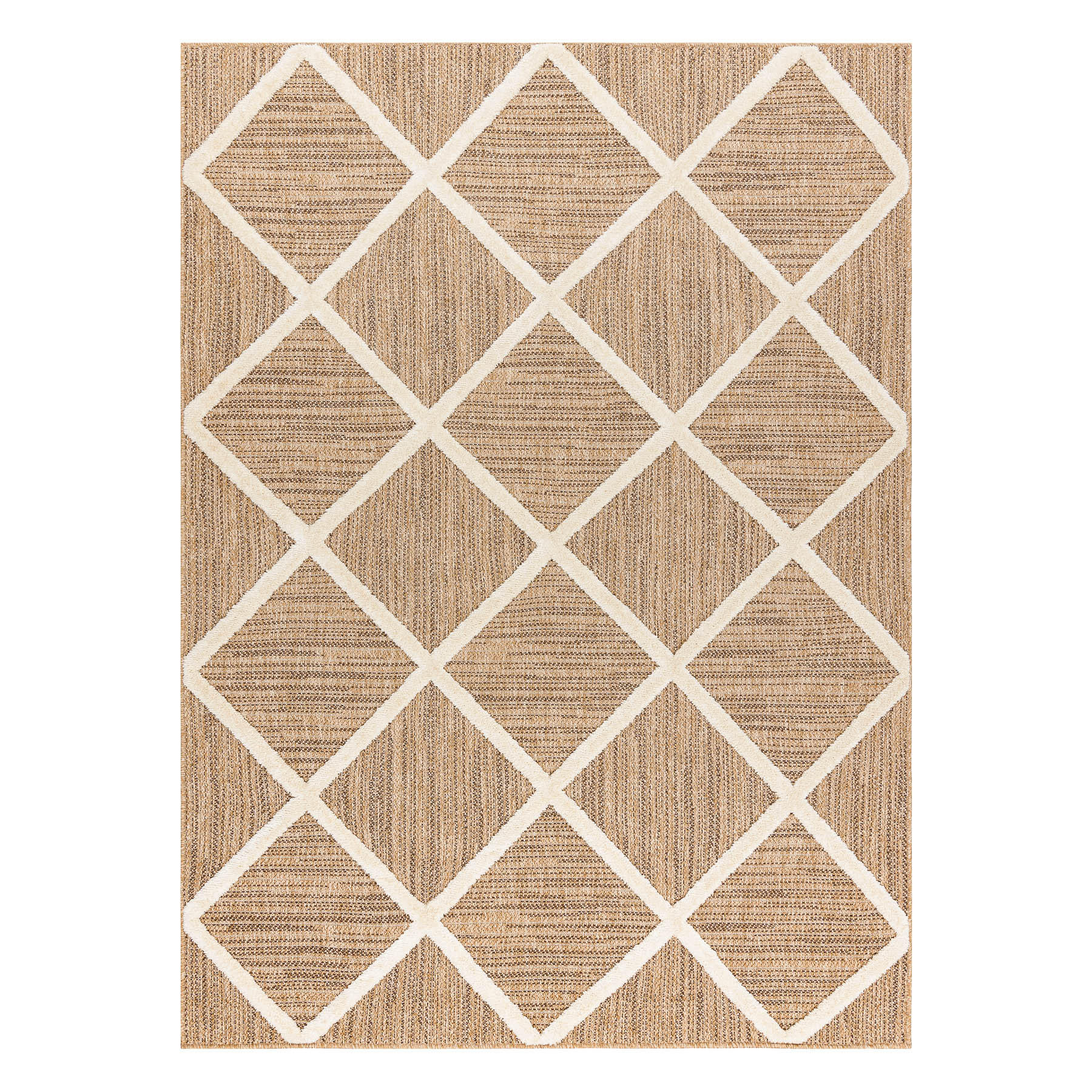 TEPPICH Spark 120/170 cm - Beige, Textil (120/170cm) - rugsX