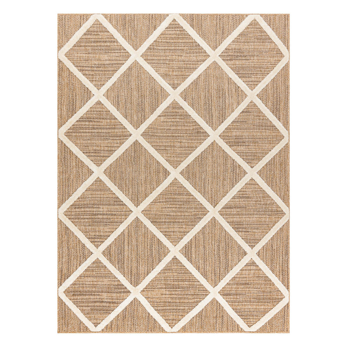 TEPPICH Spark 120/170 cm - Beige, Textil (120/170cm) - rugsX