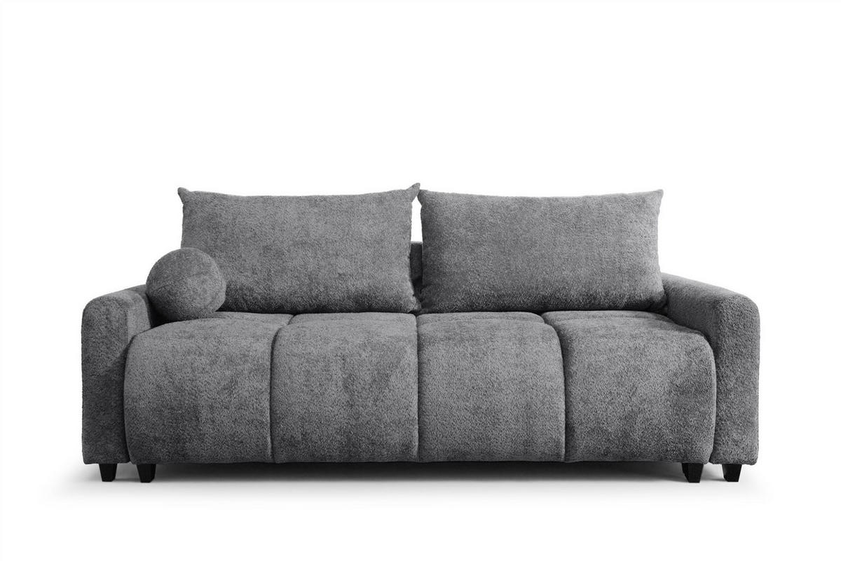 SCHLAFSOFA Giana - Grau, Holzwerkstoff/Textil (230/100/100cm) - Fun Möbel