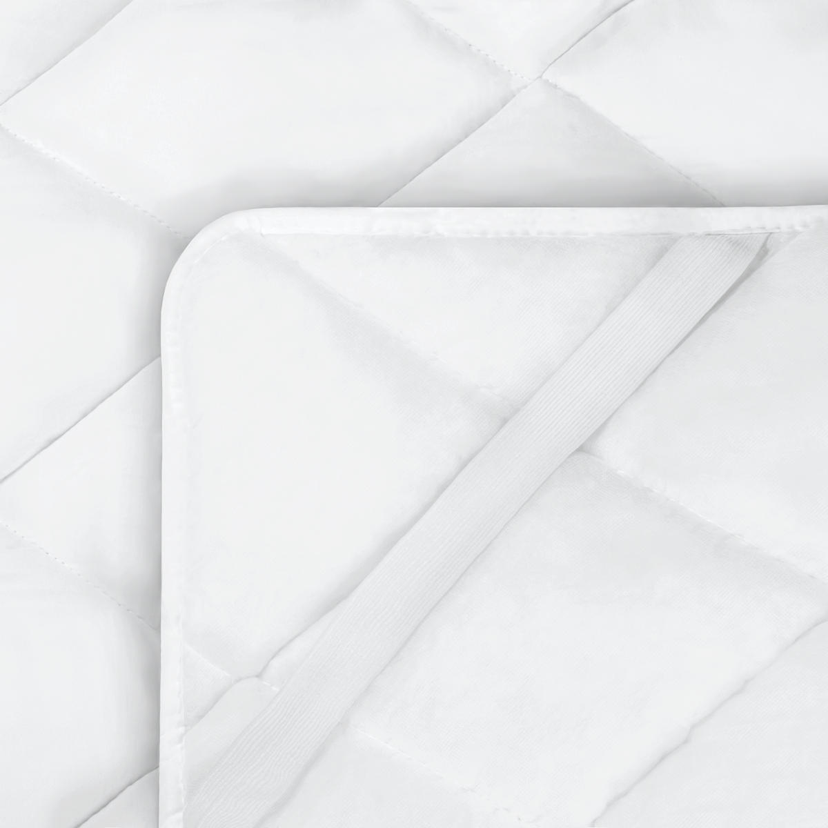 MATRATZENSCHONER weich, atmungsaktiv und druckentlastend 120x200 - Weiß, Textil (120/200cm) - Mister Sandman